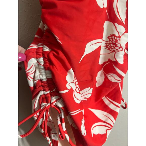 KONA Soul One Piece Ruched Swimsuit Large NWOT - Picture 4 of 4